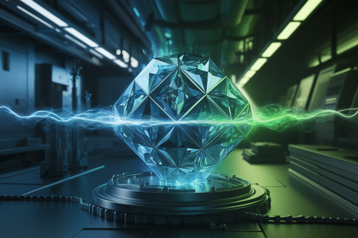 Des chercheurs créent une batterie quantique en diamant qui conserve lénergie sans