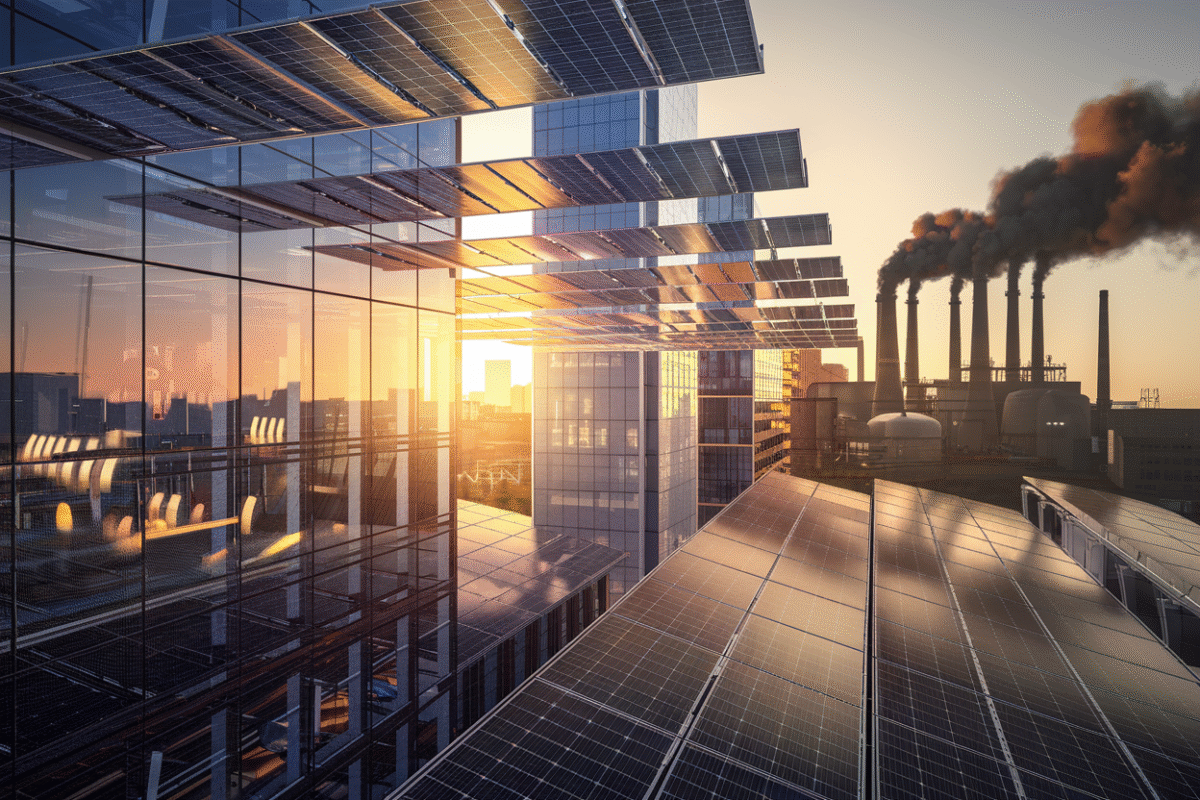 Des panneaux solaires promettent une énergie propre  mais leur impact environnemental