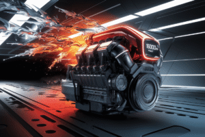 Hunyuan3D-PolyGen libère 1600 CV dénergie brute  une puissance qui pourrait faire