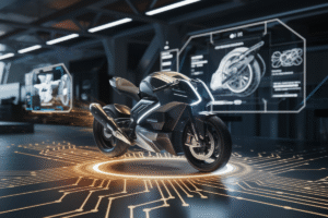 Le Japon réinvente la moto du futur  ni essence ni électrique