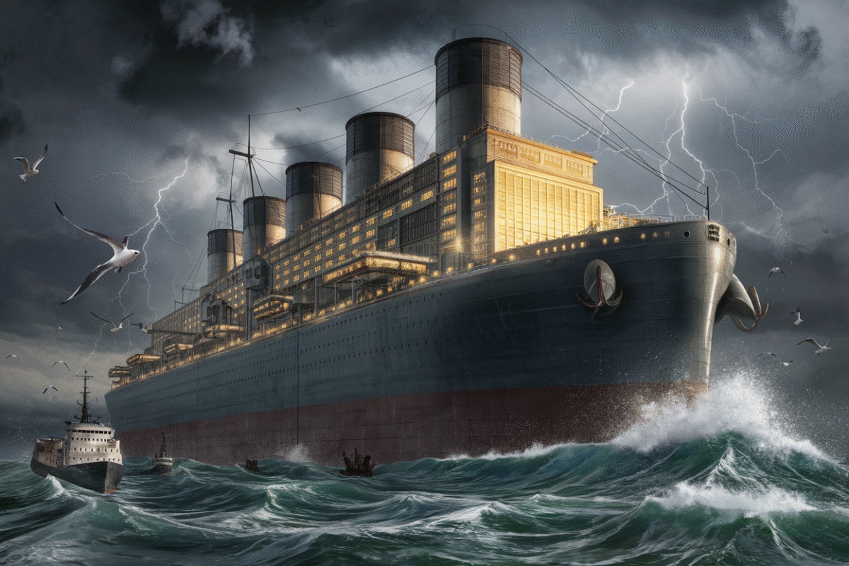 Le plus grand navire-centrale électrique au monde défie les typhons : cette forteresse flottante alimentera 40 000 foyers en énergie Le plus grand navire-centrale électrique au monde défie les typhons cette