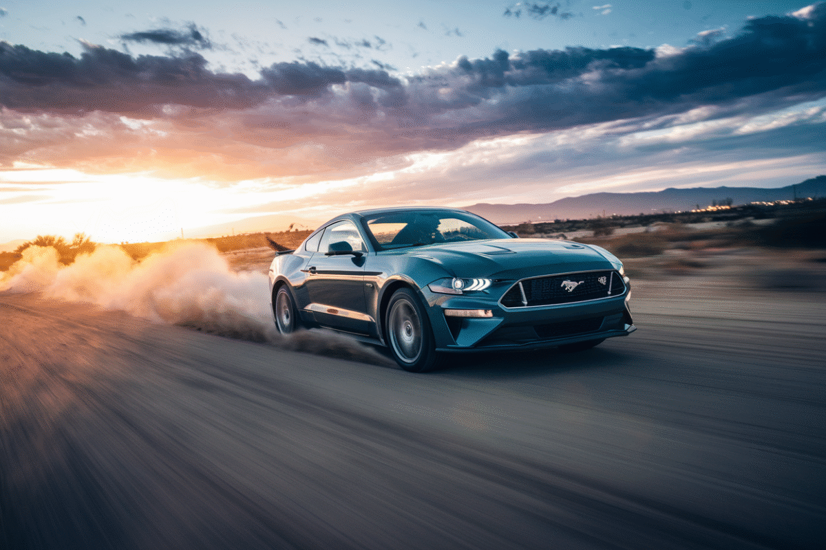 Une Ford Mustang pulvérise le record mondial de vitesse à 483 kmh