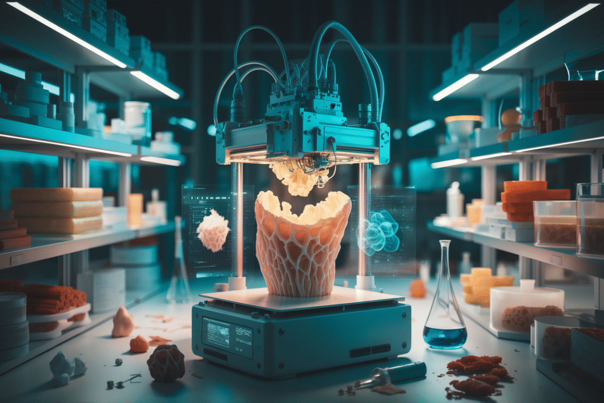 Une révolution médicale en 3D  cette nouvelle technique de bio-impression reproduit