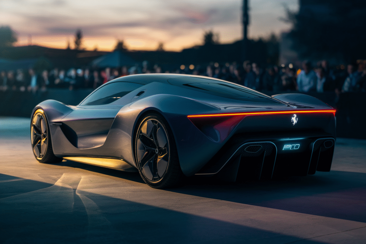 Ferrari dévoile sa première supercar 100 électrique  Un tournant historique pour