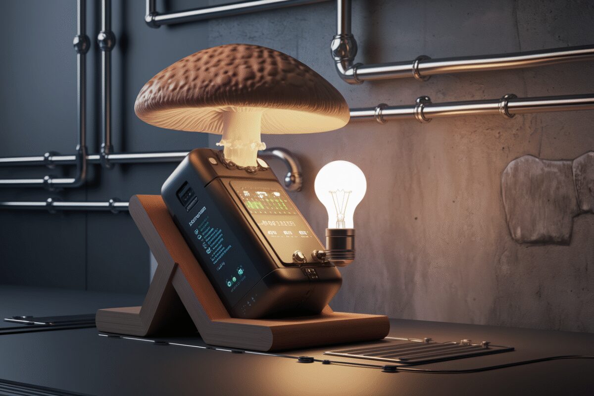 Champignons énergétiques produisent électricité : Une batterie vivante qui transforme le sucre en énergie propre étonnante