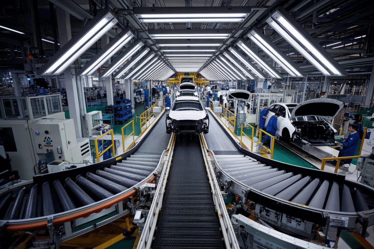 Record de productivité : Cette usine automobile produit une voiture toutes les 10 secondes, soit 1,5 million de véhicules par an