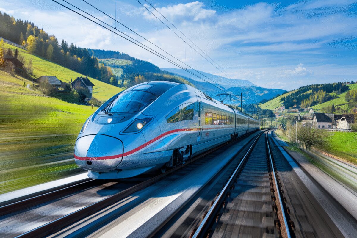 Le train express européen : Un réseau de 50 000 km va ner les voyages et concurrencer l'aviation sur le continent