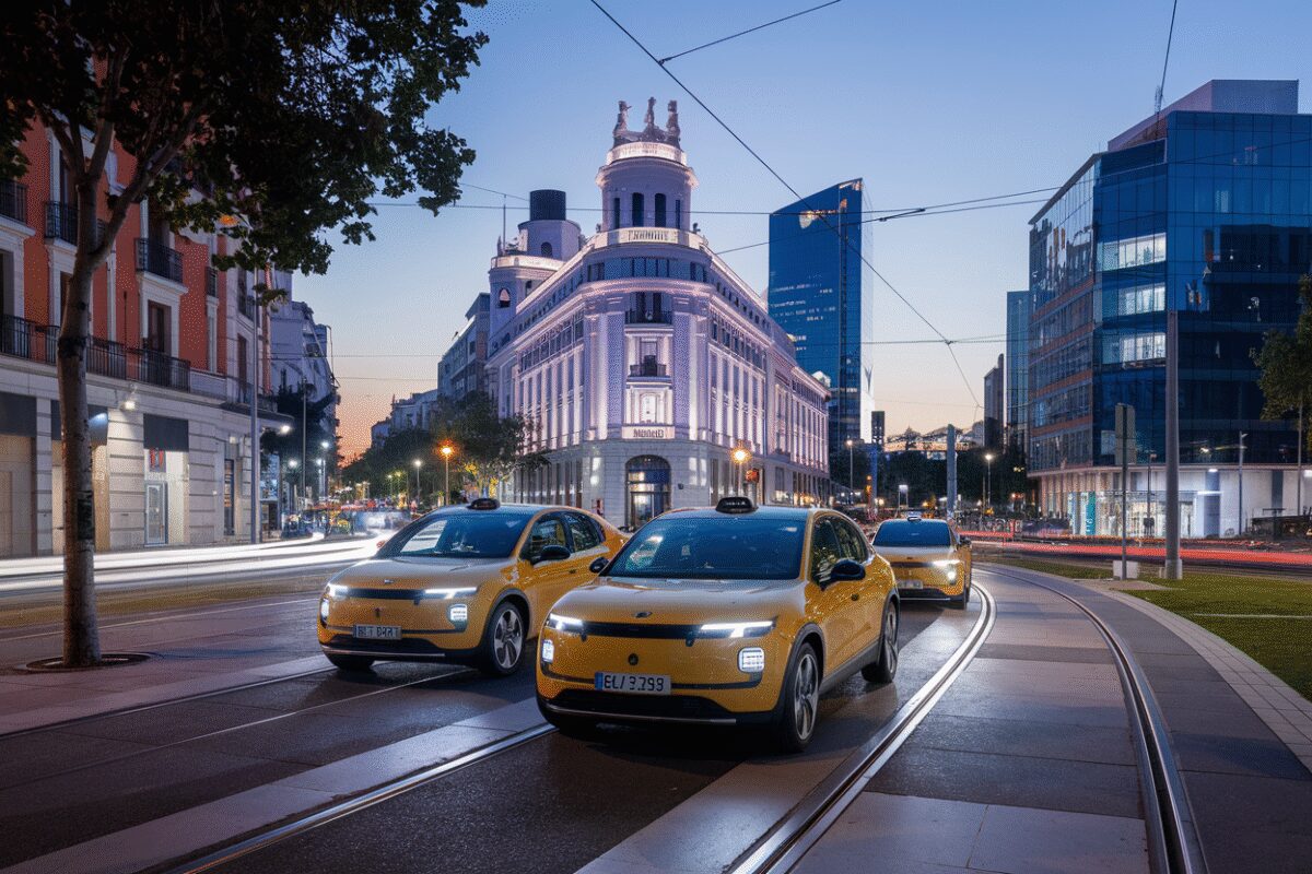 Les taxis électriques envahissent madrid : les modèles qui circuleront dans la capitale espagnole d'ici 2025
