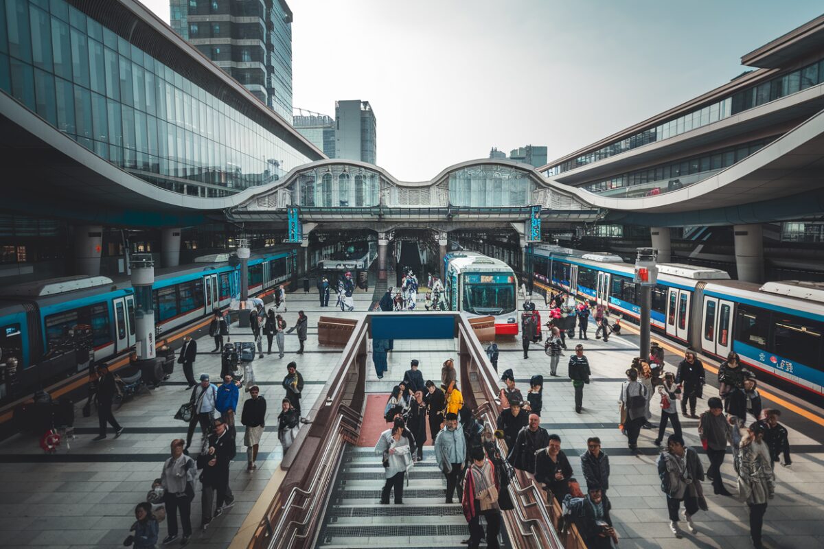 image-20251205-184015 Un hub de transport urbain moderne mélangeant des éléments de design français et chinois