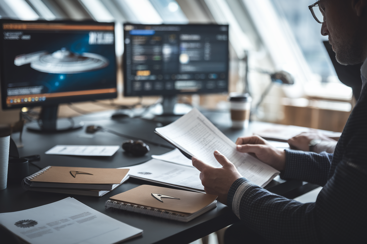 458eff86c2fd304f Starfleet Academy: le showrunner raconte l'origine très quotidienne d'une blague jugée absurde