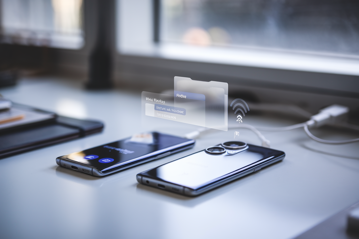 5bf163b0cccaa96d Galaxy S26: Samsung déploie une fonction d'échange de fichiers type AirDrop sur ses smartphones