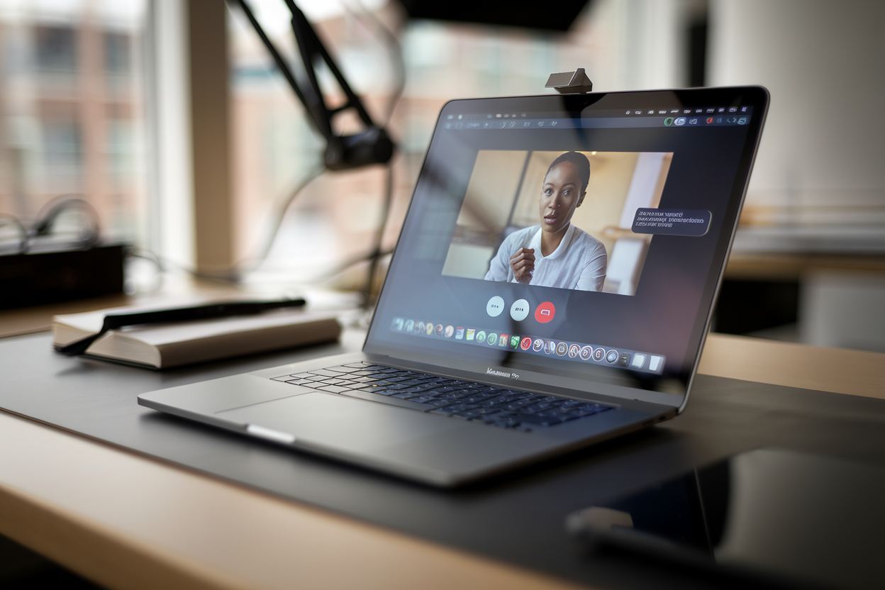 Notchie transforme l'encoche des Mac en téléprompteur discret pour parler à la webcam sans détour