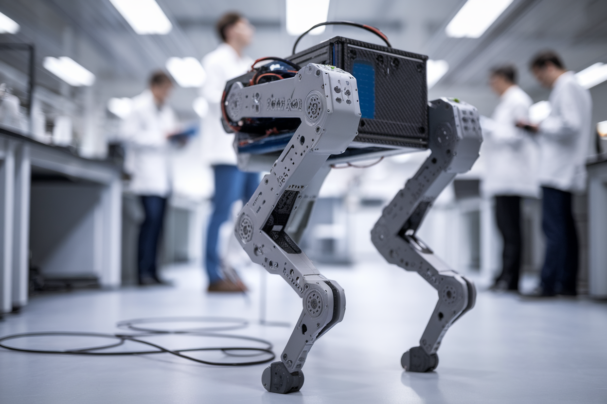 Un robot modulaire conçu avec l'IA marche encore après la perte d'une patte, test en laboratoire