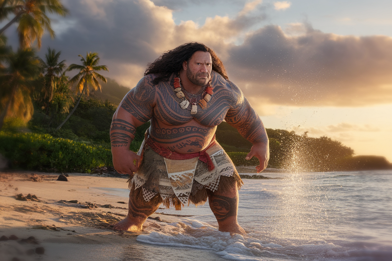 a45ff32ff135d32b Moana en prises de vue réelle : Disney dévoile Maui, Dwayne Johnson au cœur de la nouvelle bande-annonce