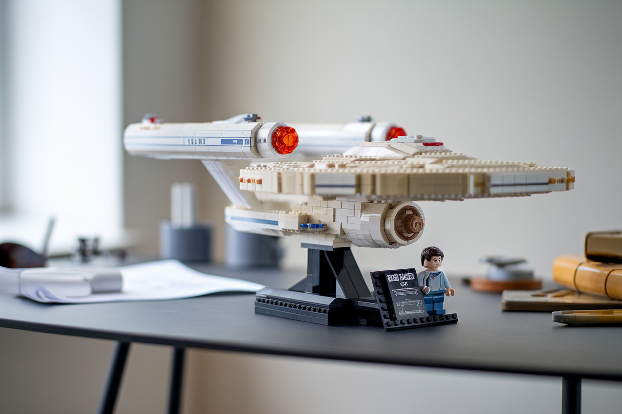 Lego prépare un set Star Trek sur l'Enterprise de la série originale, après le modèle Picard