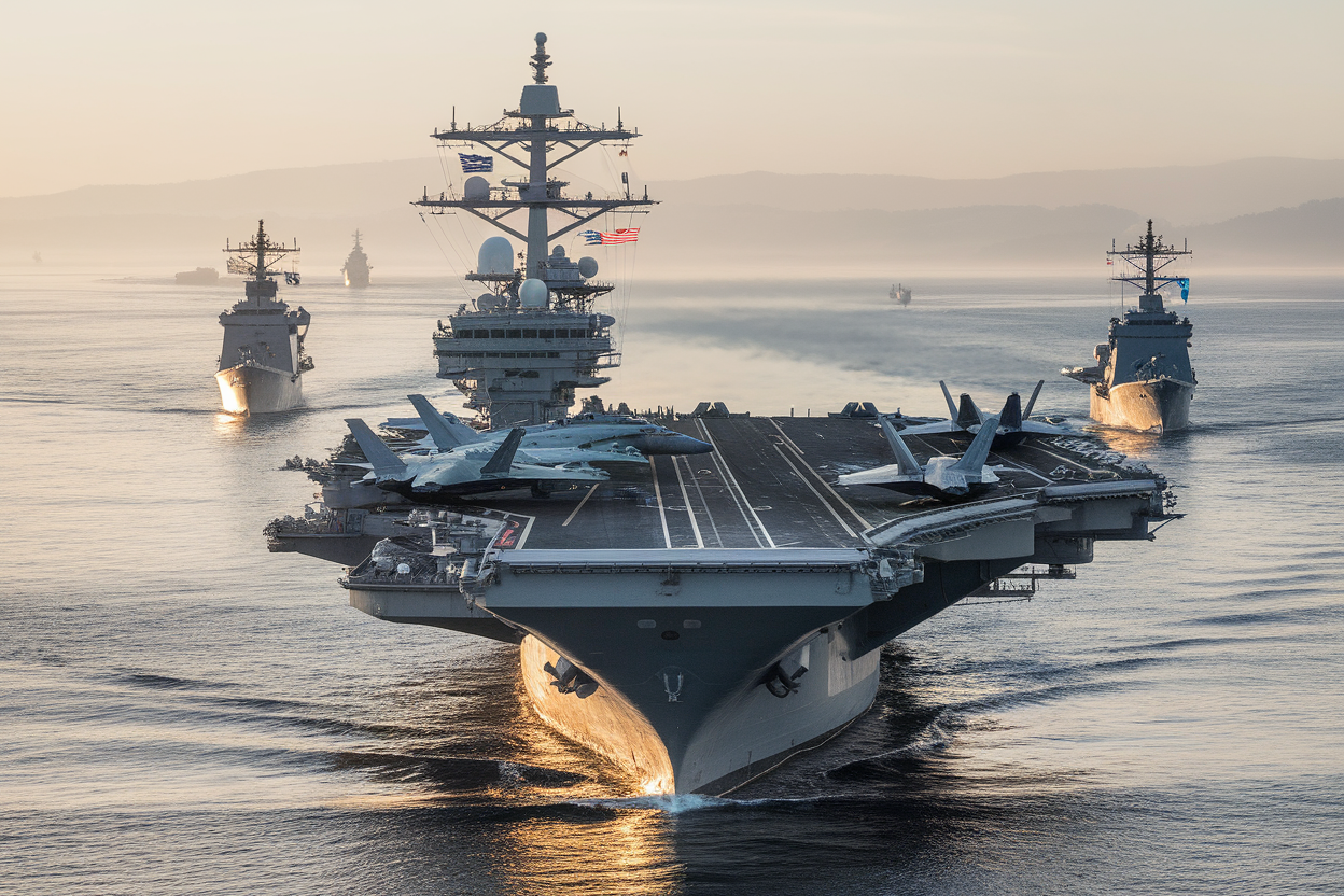 3 porte-avions US, USS George H. W. Bush déployé, Ford et Lincoln déjà sur zone, pourquoi ce trio face à l'Iran surprend