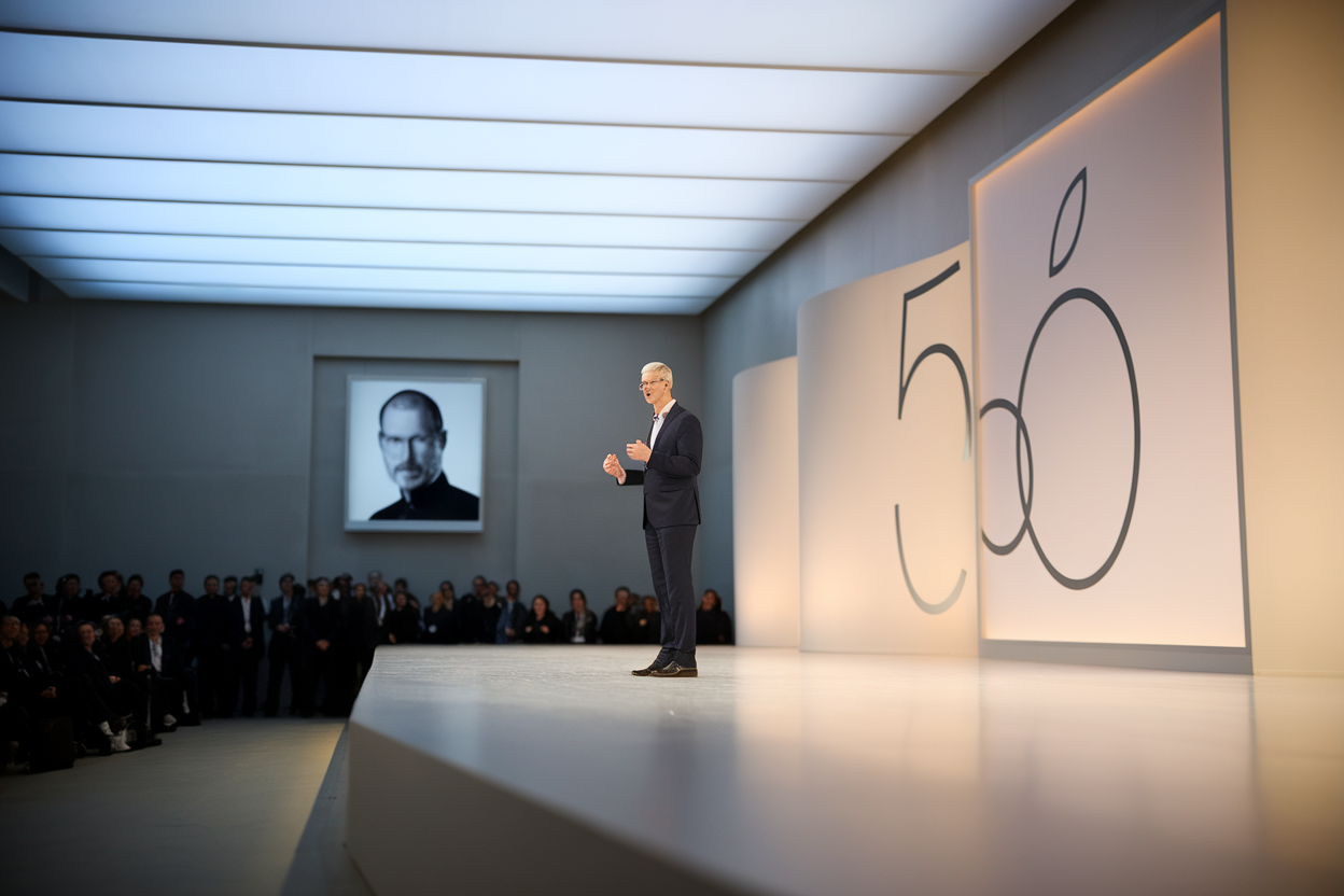e8b75207bf918a36 50 ans d'Apple, 1 dernier conseil de Steve Jobs, Tim Cook dément son départ, ce détail inattendu surprend les fans