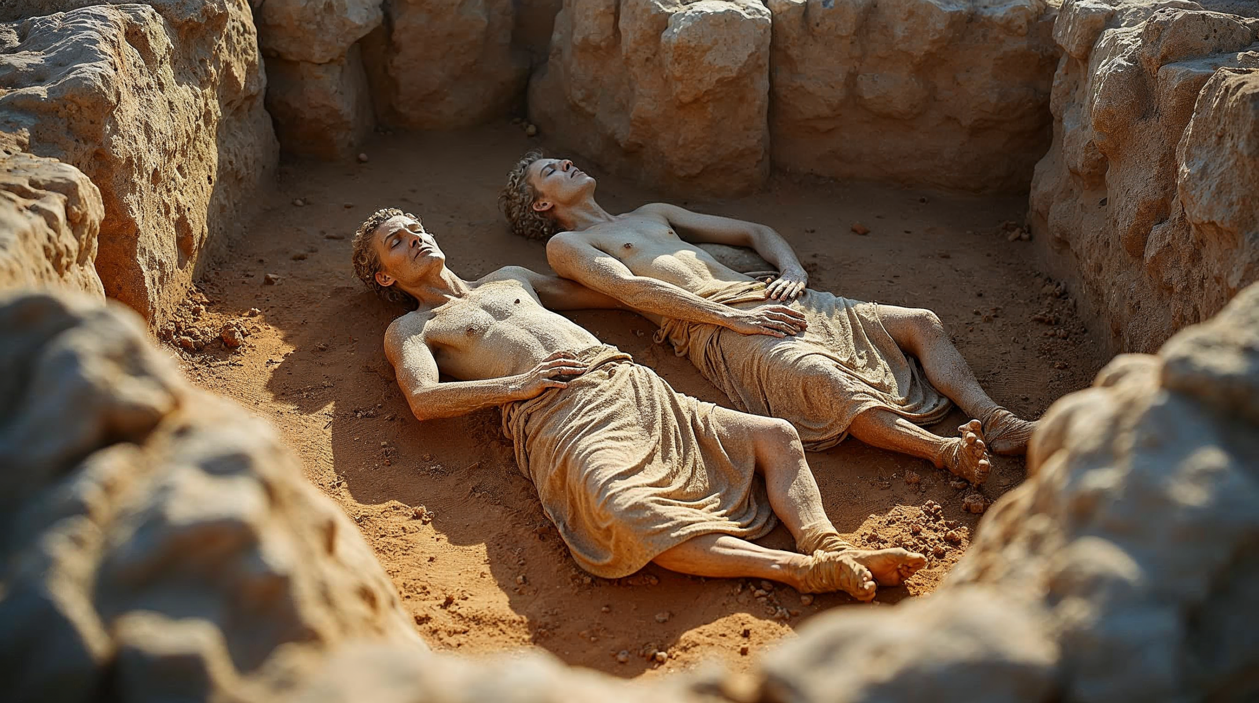 Les fouilles de 2005 et deux inhumations médiévales datées au radiocarbone